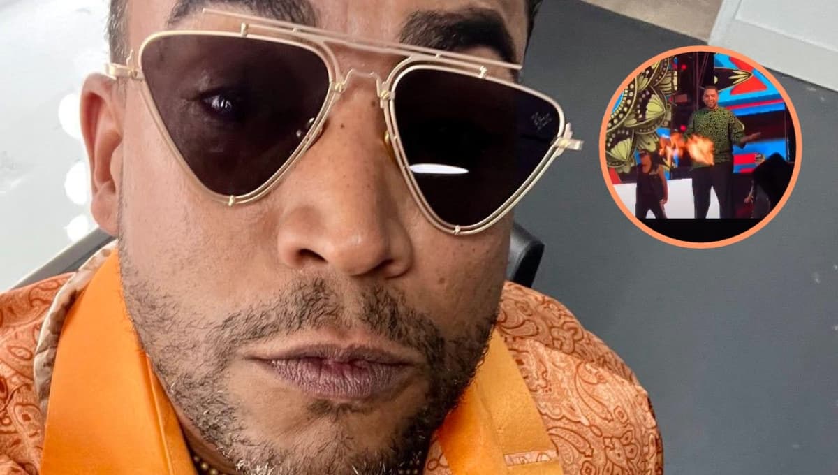 La vez que Don Omar estuvo a punto de quemarse en pleno concierto (VIDEO)