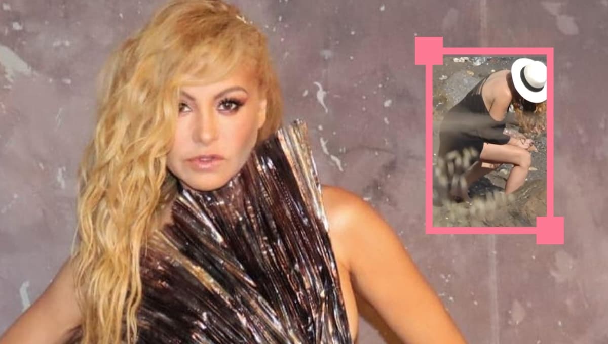 ¡Otra vez! Paulina Rubio se orinó en el mar cuando paseaba en yate
