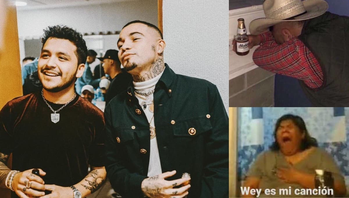 Christian Nodal desborda mar de MEMES con ‘Botella tras Botella’ junto a Gera MX