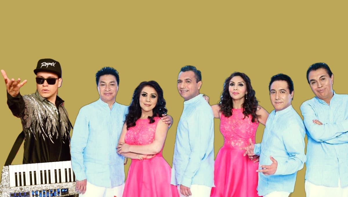 Los Ángeles Azules HUMILLAN a Raymix y le hacen una grosería por su música