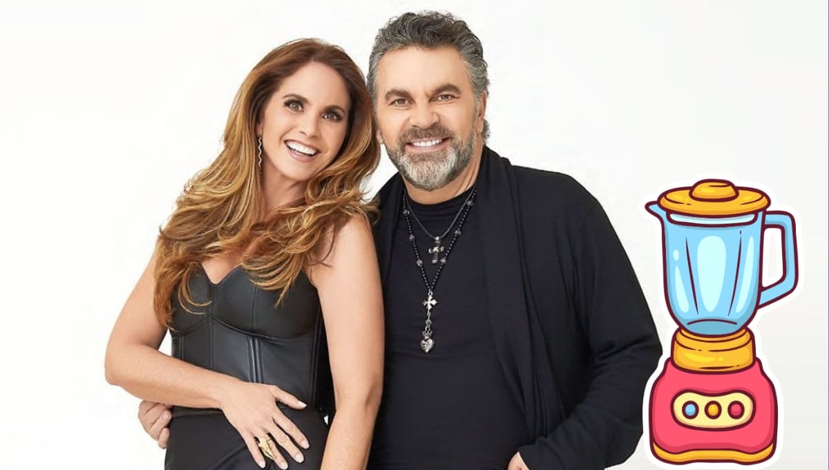 Lucero y Mijares se pelean en plena entrevista por una licuadora