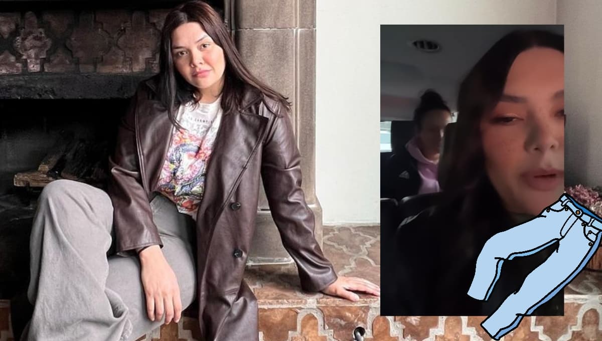 Yuridia amenaza a su vestuarista tras usar un pantalón al revés en su concierto