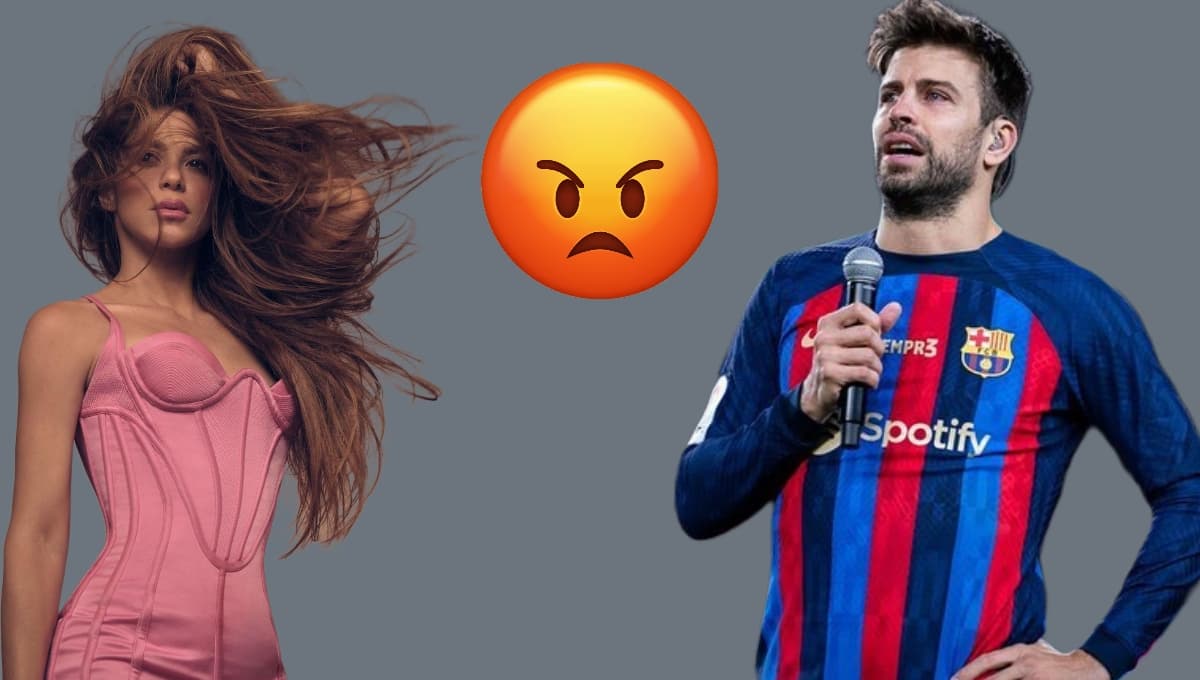 Hijos de Shakira MOLESTOS con Piqué por llevar a Clara Chía a su último partido