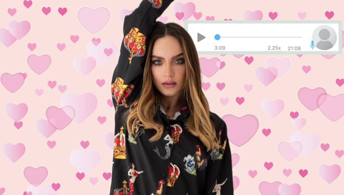 ¿Belinda tiene novio? Filtran audios de su nueva relación