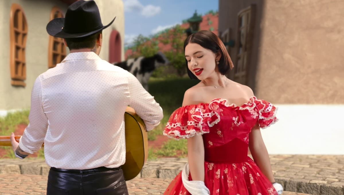 Los retos que Christian Nodal tuvo que pasar para hacer una canción con Ángela Aguilar