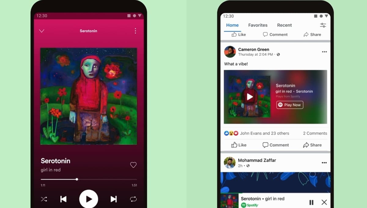 ¿Cómo activar el Reproductor Mini de Spotify en Facebook? PASO A PASO