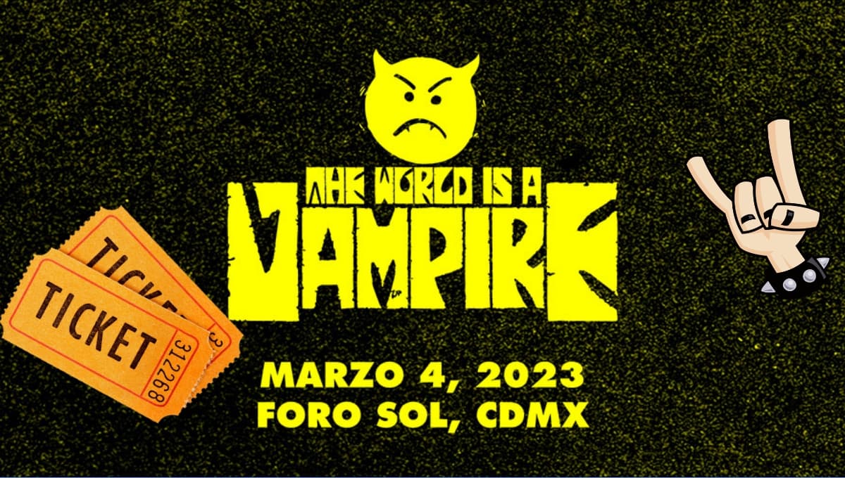The World Is A Vampire revela su cartel completo 2023: Precio de boletos y fechas