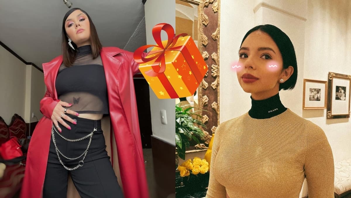 Yuridia sonroja a Ángela Aguilar con un carísimo regalo y desmiente rivalidad