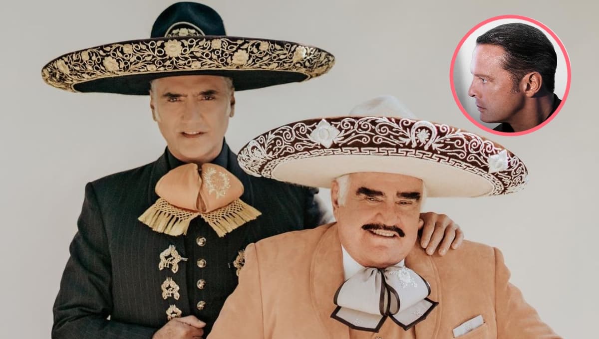 La vez que Vicente Fernández regañó a Alejandro Fernández por culpa de Luis Miguel