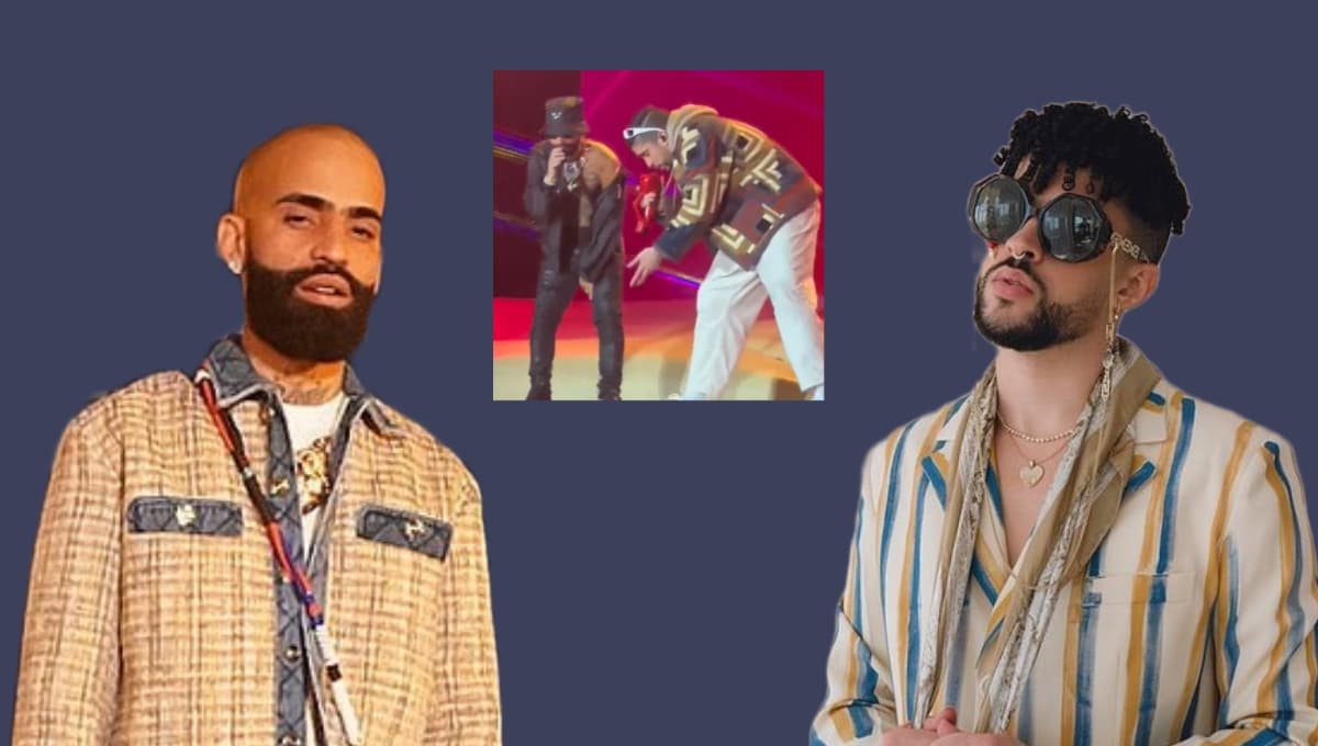 Arcángel aparece en el concierto de Bad Bunny en Monterrey; así sonó ‘La Jumpa’ en vivo | VIDEO