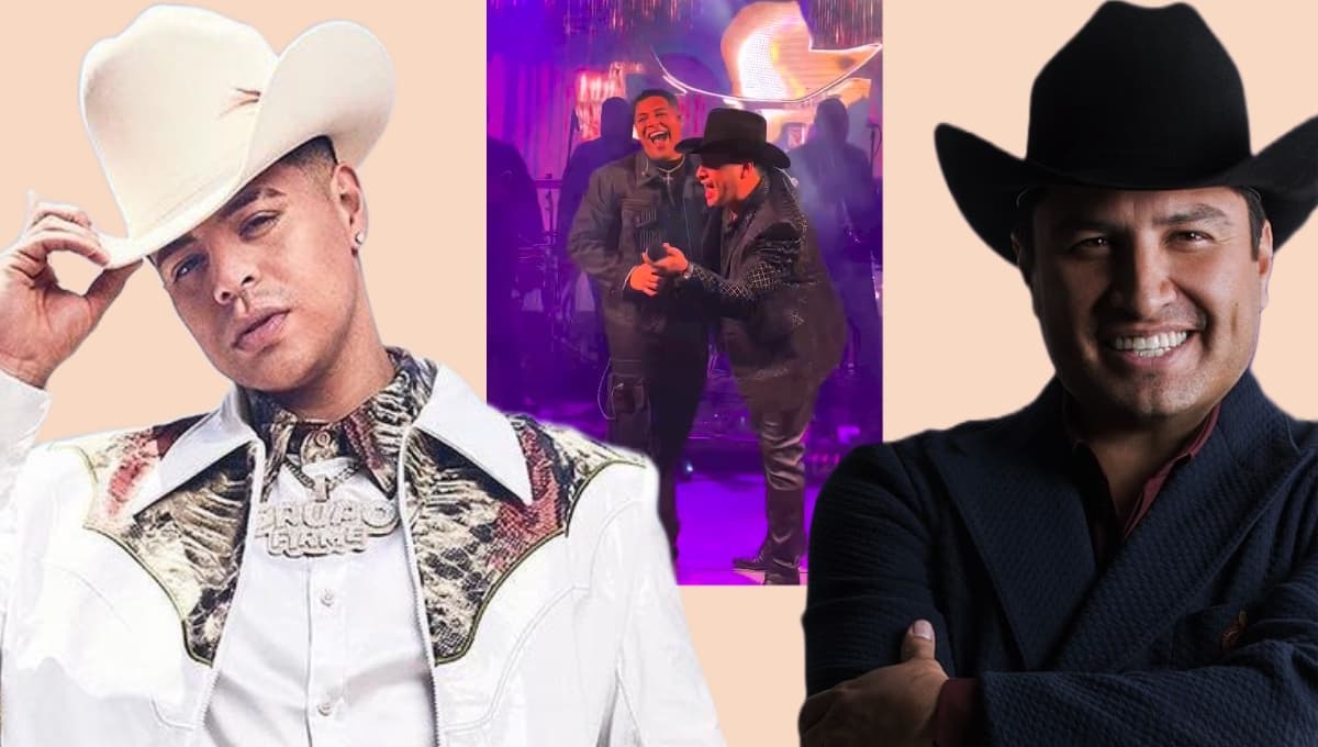 Julión Álvarez y Eduin Caz se unen para una pequeña colaboración y suena increíble