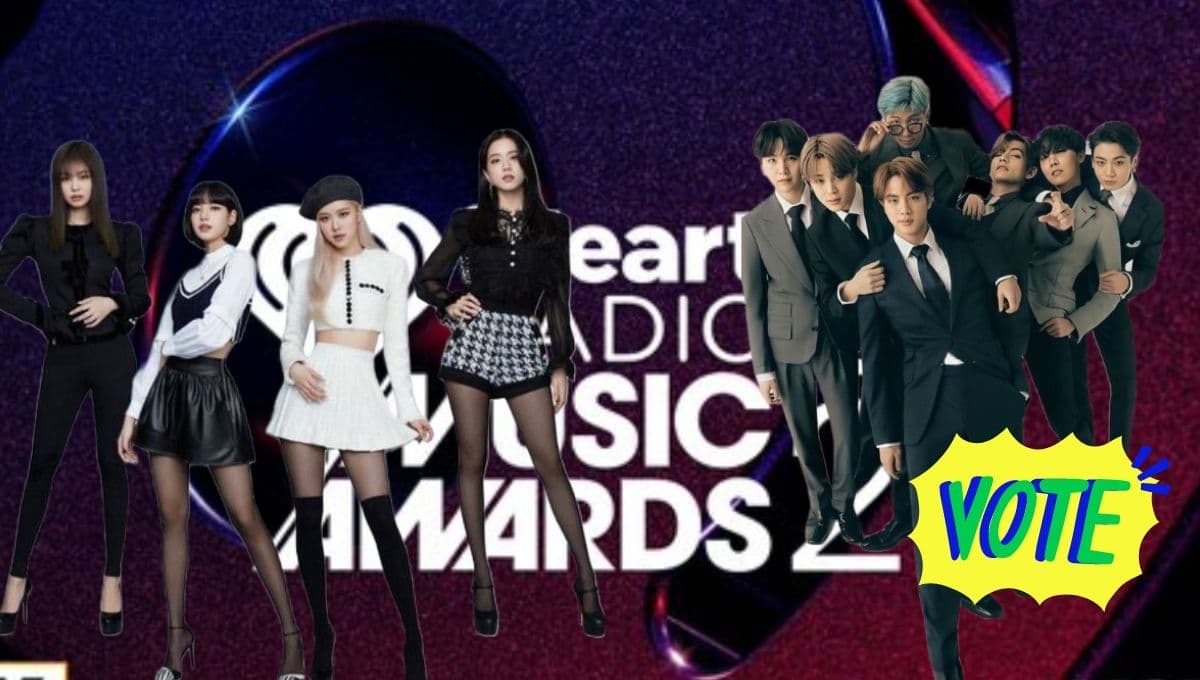 iHeartRadio Music Awards 2023: cómo votar paso a paso por BTS, BLACKPINK y más