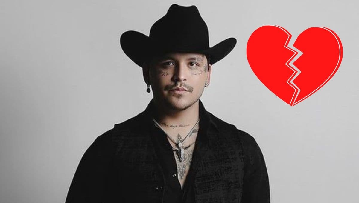 Si tu relación acaba de terminar, Christian Nodal tiene la dolorosa canción que debes dedicar