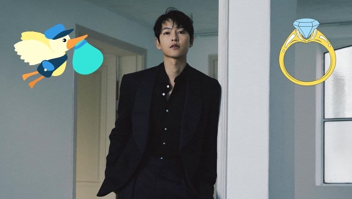 El guapo actor de doramas coreanos Song Joong Ki anuncia su matrimonio y su primer hijo