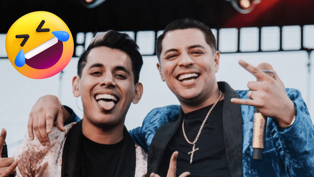 Eduin Caz de Grupo Firme balconea a Jhonny Caz al ver el video de Babo: "se te antojó"