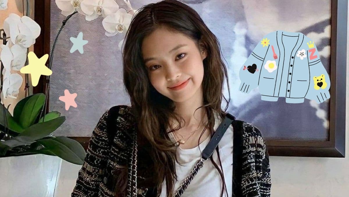 5 outfits de Jennie de BLACKPINK para usar cárdigan y verte fabulosa