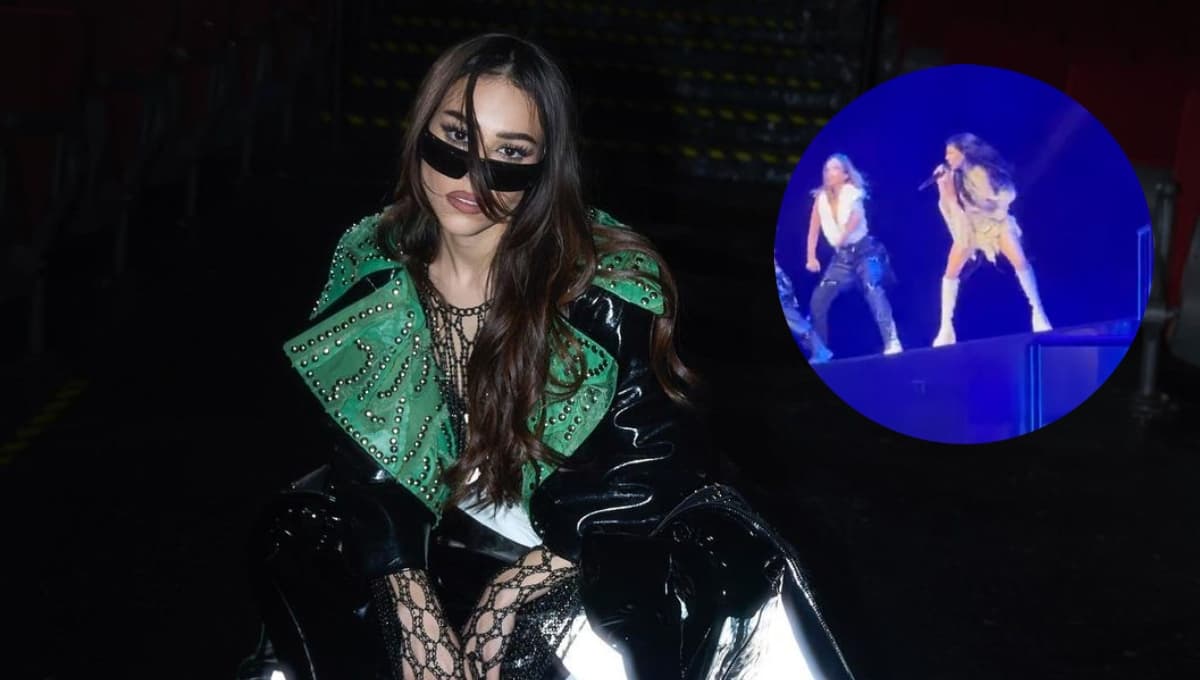 Danna Paola baja a cantar con el público y hace explotar el Auditorio Nacional | VIDEO
