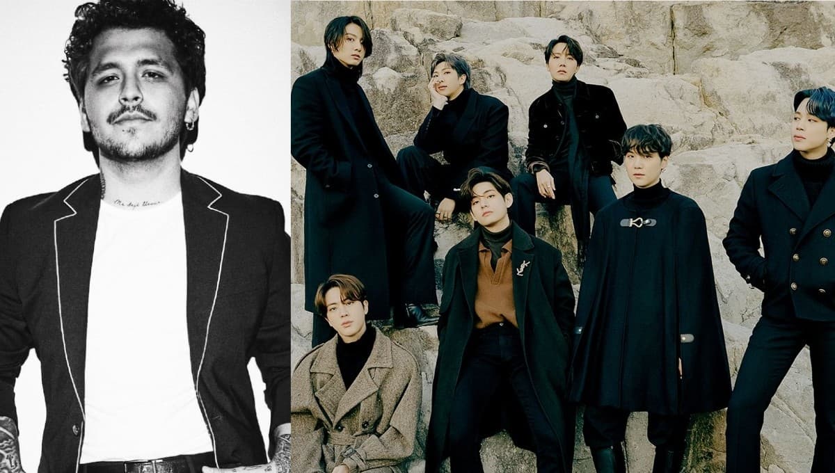 ¿Christian Nodal a BTS? El cantante se pinta el pelo y pide ayuda para pertenecer a un grupo de k-pop