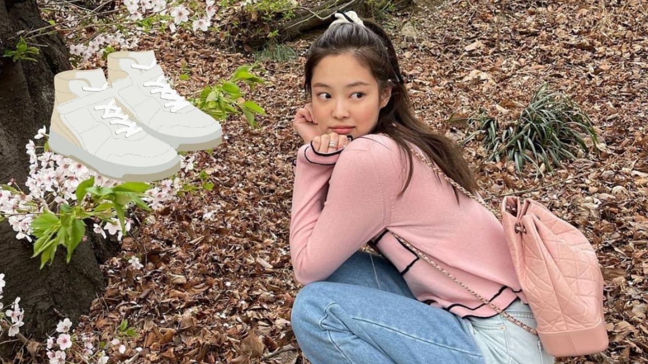 3 outfits de Jennie de BLACKPINK con tenis blancos para lucir cómoda y fashion a la vez