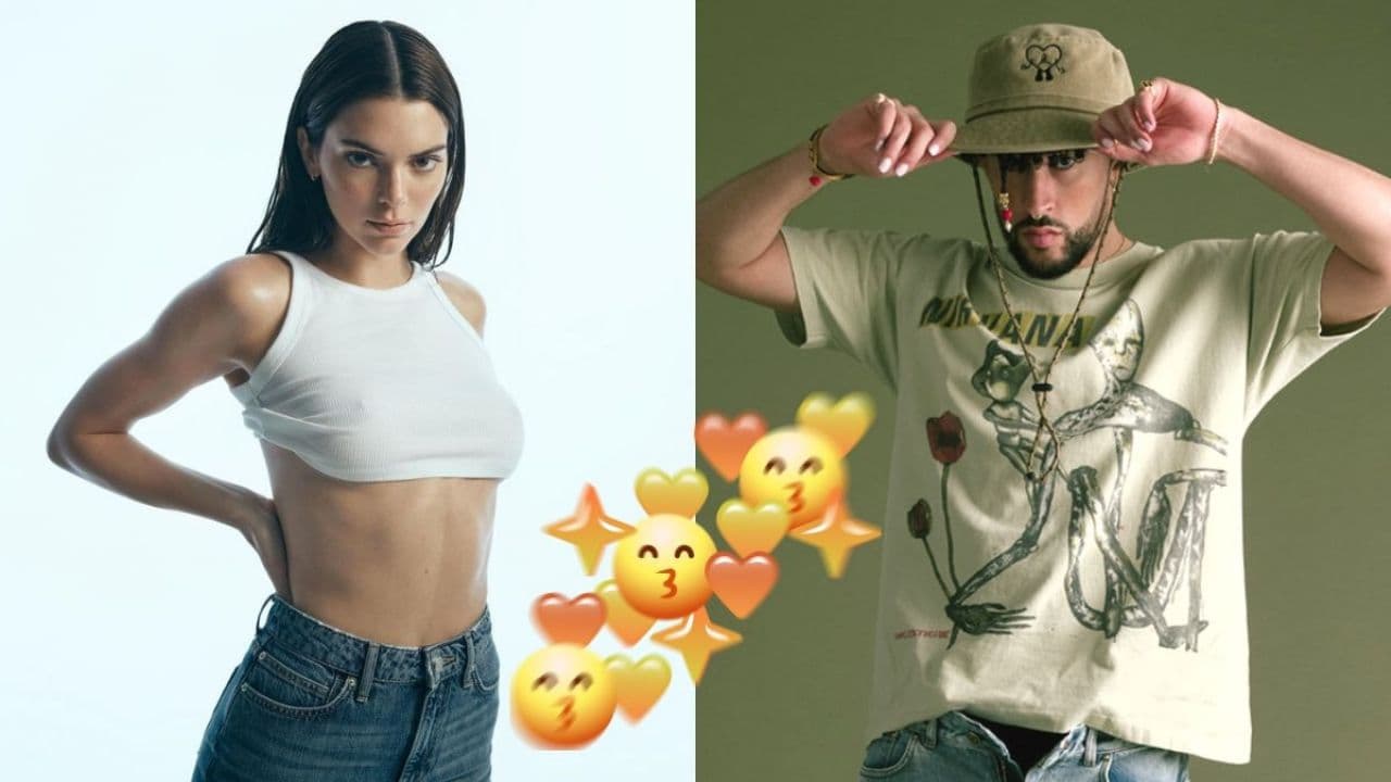 Filtran foto de Bad Bunny y Kendall Jenner BESÁNDOSE