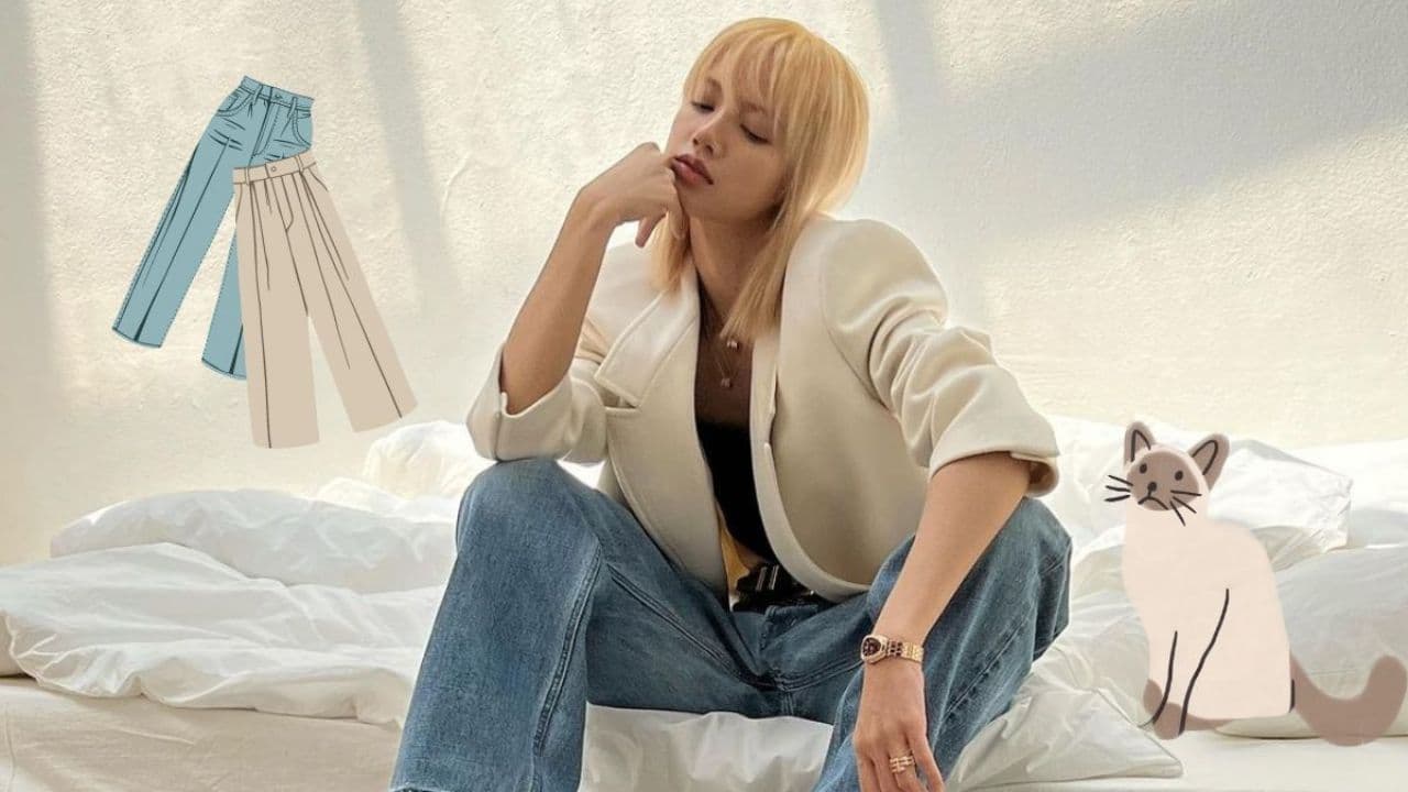 3 outfits de Lisa de BLACKPINK con pantalón para lucir como idol