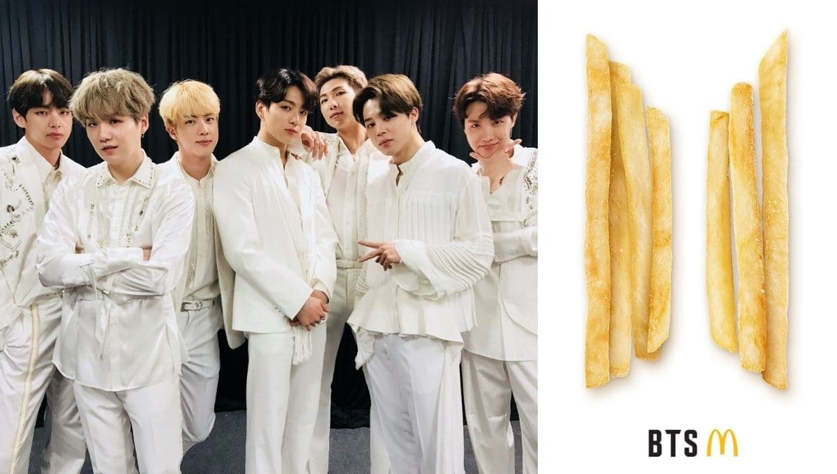 Así será la playera que usarán los empleados de McDonald’s para The BTS Meal