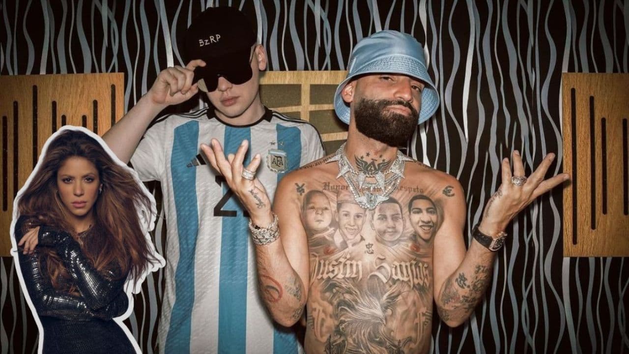 Arcángel es Team Shakira y lo demuestra con la letra de la sesión 54 con BZRP | VIDEO