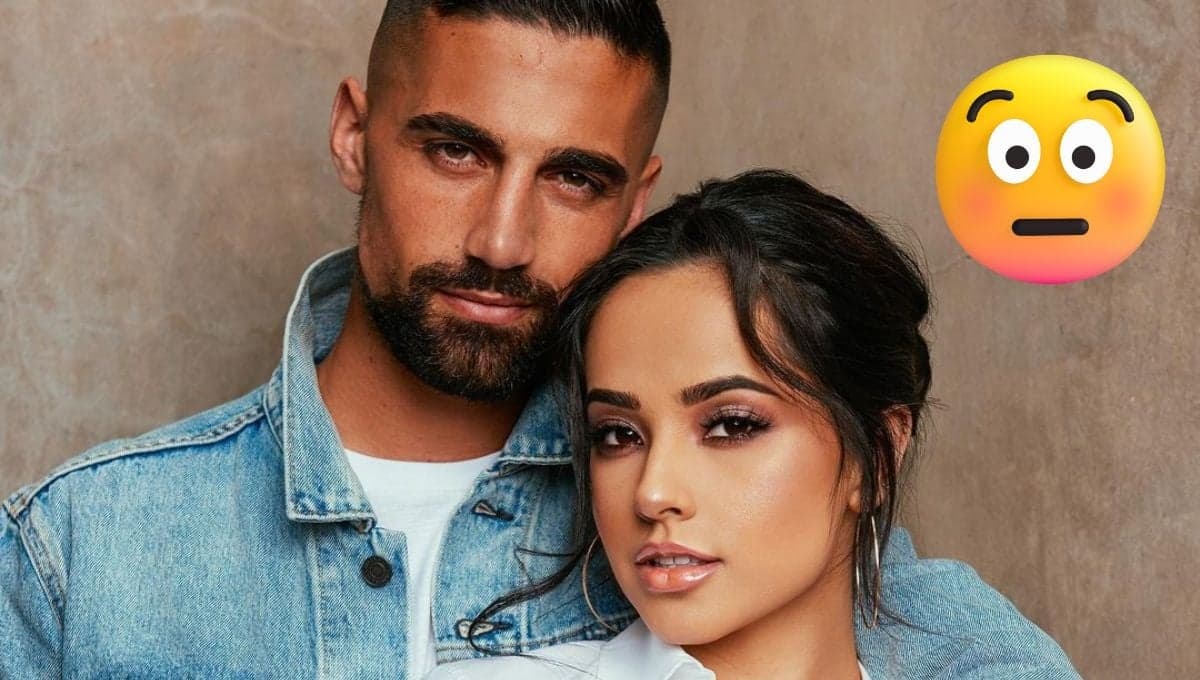 Revelan que el novio de Becky G le fue infiel antes de casarse