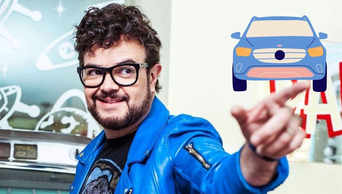 ‘Ay, mi pie’, Aleks Syntek no se fija y ATROPELLA a mujer en el funeral de Chabelo