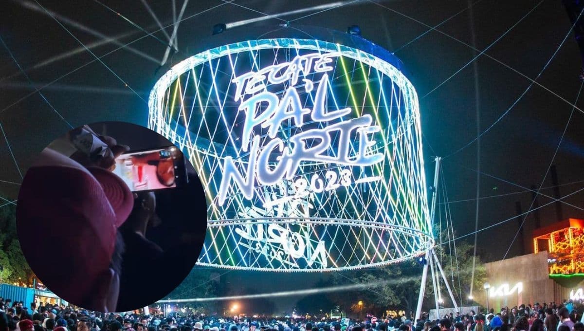 Romanticismo nivel: Señor de las cervezas hace videollamada en Pa’l Norte 2023 para cantarle a su novia