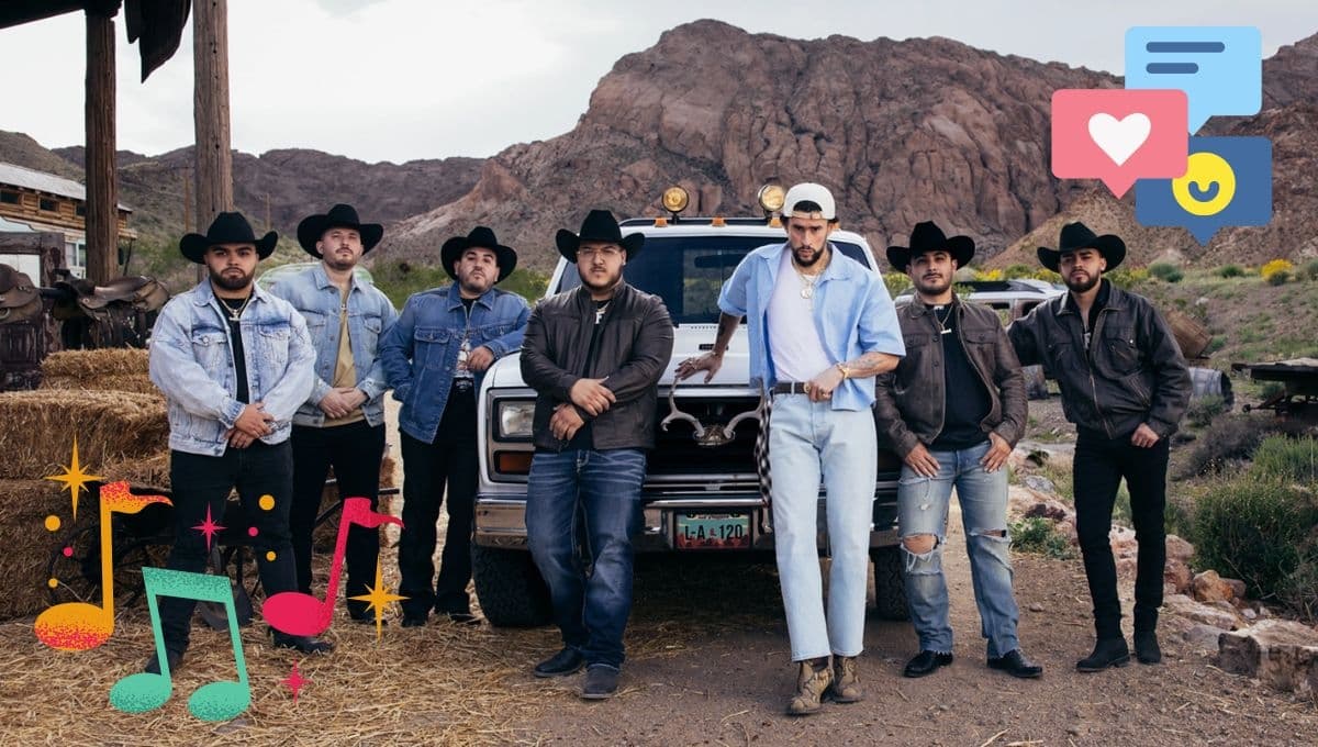 5 frases de un x100to de Bad Bunny y Grupo Frontera para llorar por tu ex