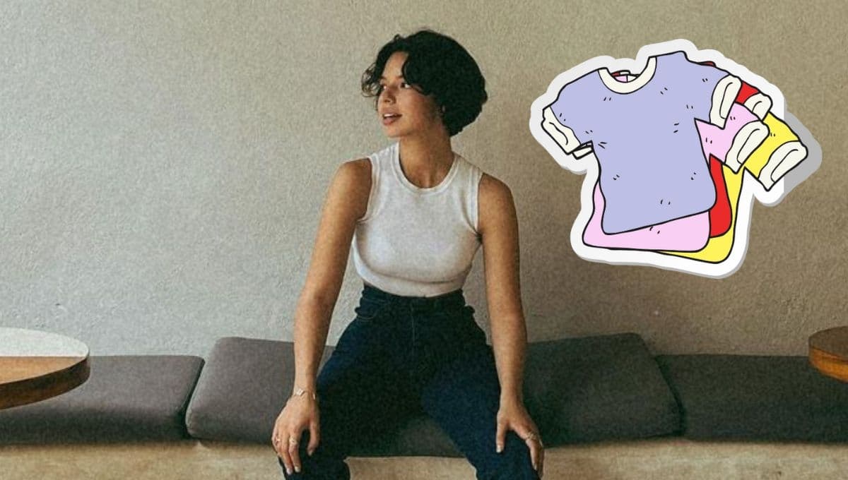 El top blanco de Ángela Aguilar que debes usar en esta primavera