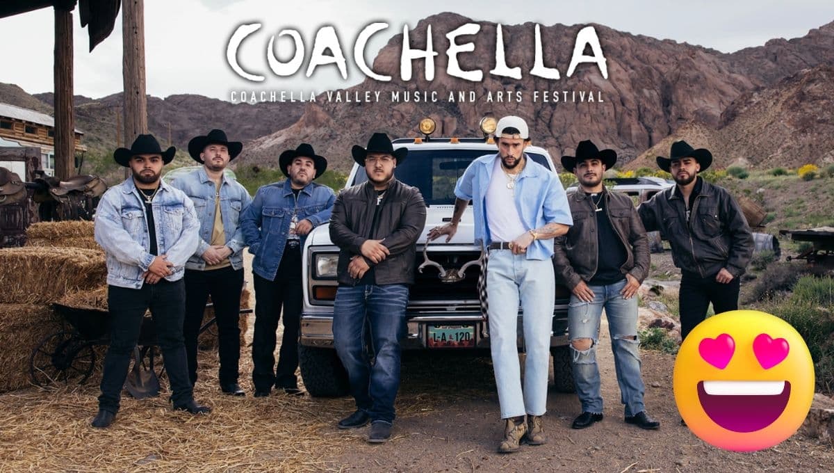 Grupo Frontera aparece con Bad Bunny en Coachella 2023 y cantan por primera vez ‘un x100to’ en vivo