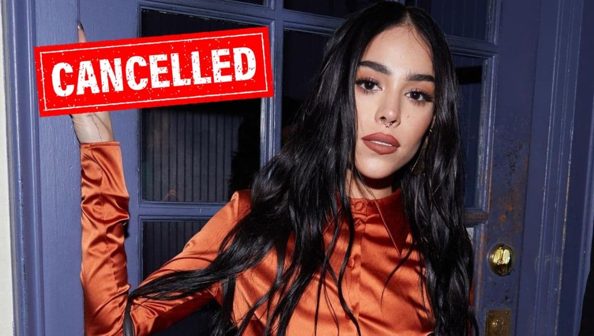 ¿Por qué Danna Paola canceló su concierto en Veracruz?