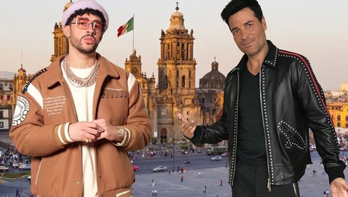 ¿Chayanne o Bad Bunny en el Zócalo? Claudia Sheinbaum anuncia evento GRATIS