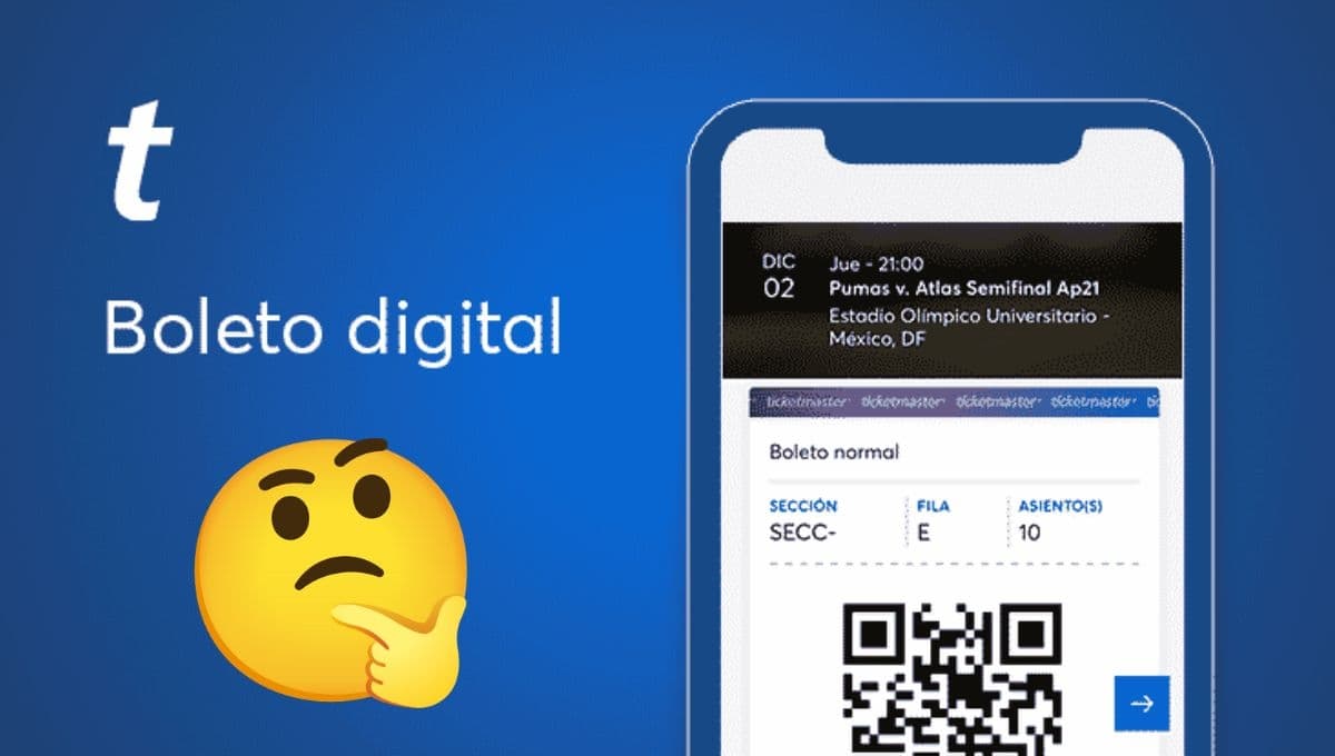 ¿Cómo usar el boleto digital de Ticketmaster desde tu celular y sin imprimirlo?