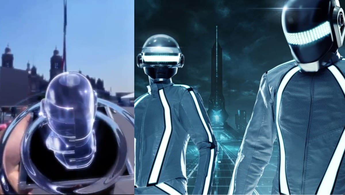 ¿Eso es todo? Daft Punk decepciona con su filtro en la CDMX