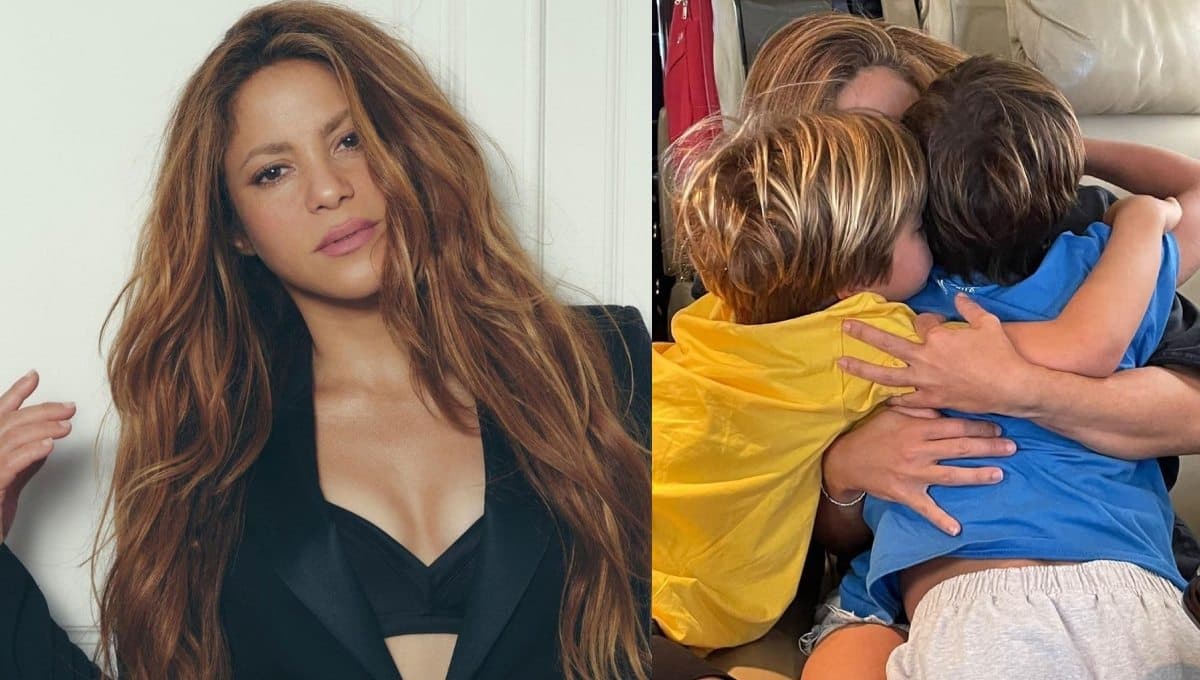 Hijos de Shakira debutan como cantantes en el video de Acróstico