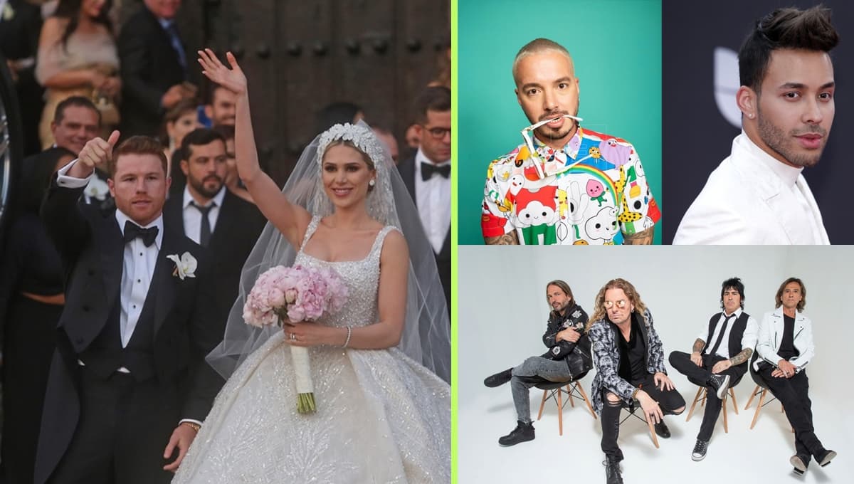 Canelo Álvarez y Fernanda Gómez: una BODA inigualable con artistas como Maná y los Ángeles Azules