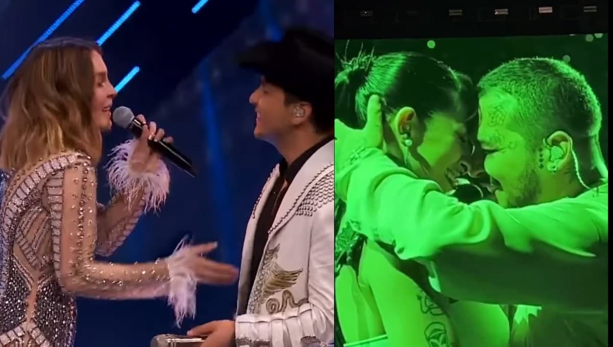 Christian Nodal dedica a Cazzu la MISMA canción que cantó con Belinda en el Foro sol