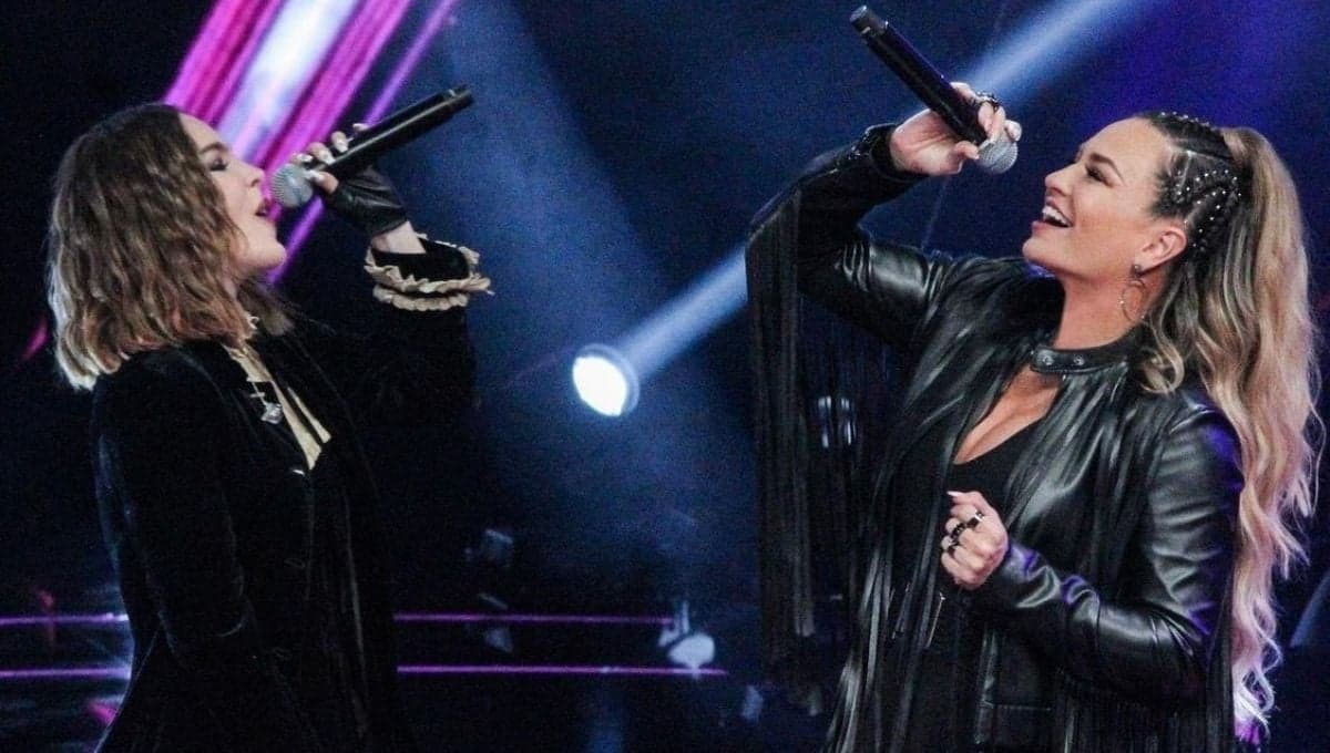 Belinda y María José cantan ‘Bella Traición’ en La Voz Senior y los fans recuerdan su adolescencia