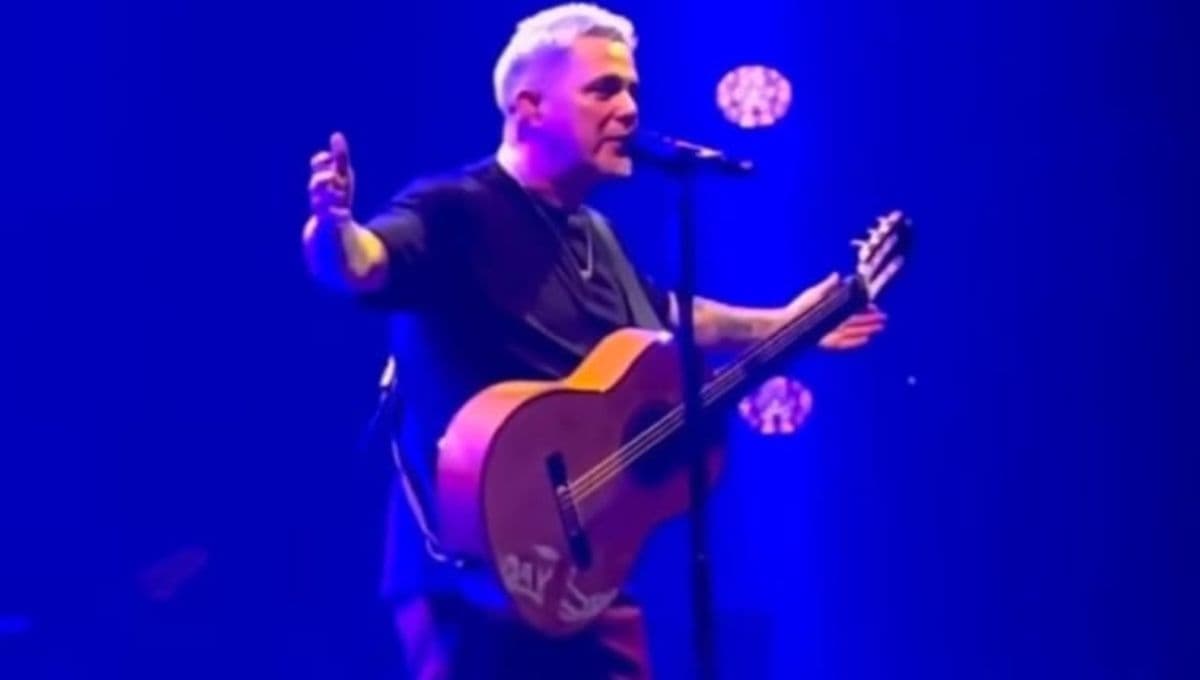 Alejandro Sanz reaparece en concierto luego de sus días más oscuros y se entrega a sus fans | VIDEO