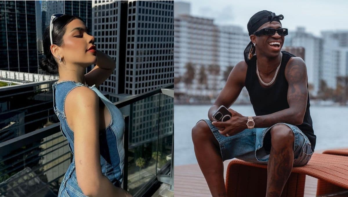 Las FOTOS que confirman el romance de Kenia Os y Vinicius Jr.