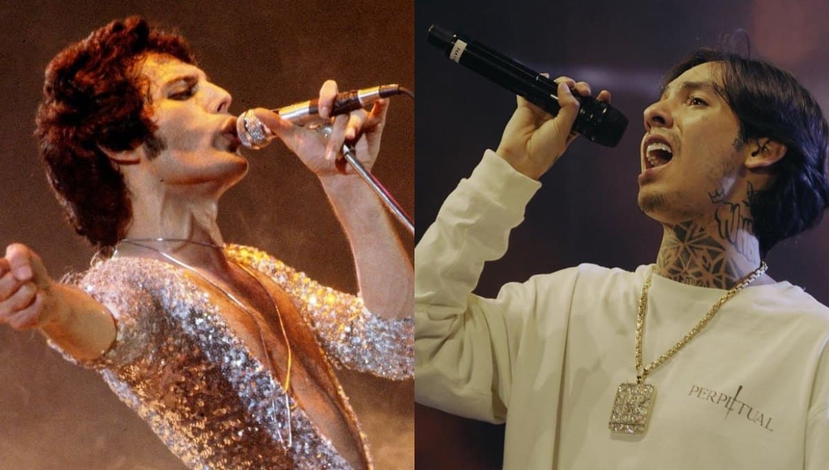 ¿Freddie Mercury eres tú? Natanael Cano es comparado con el vocalista de Queen