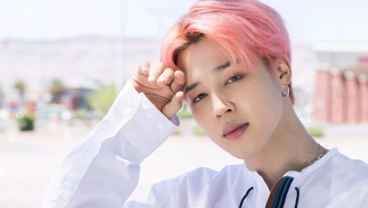 7 fotos de Jimin de BTS donde el rosa lo hace ver más hermoso