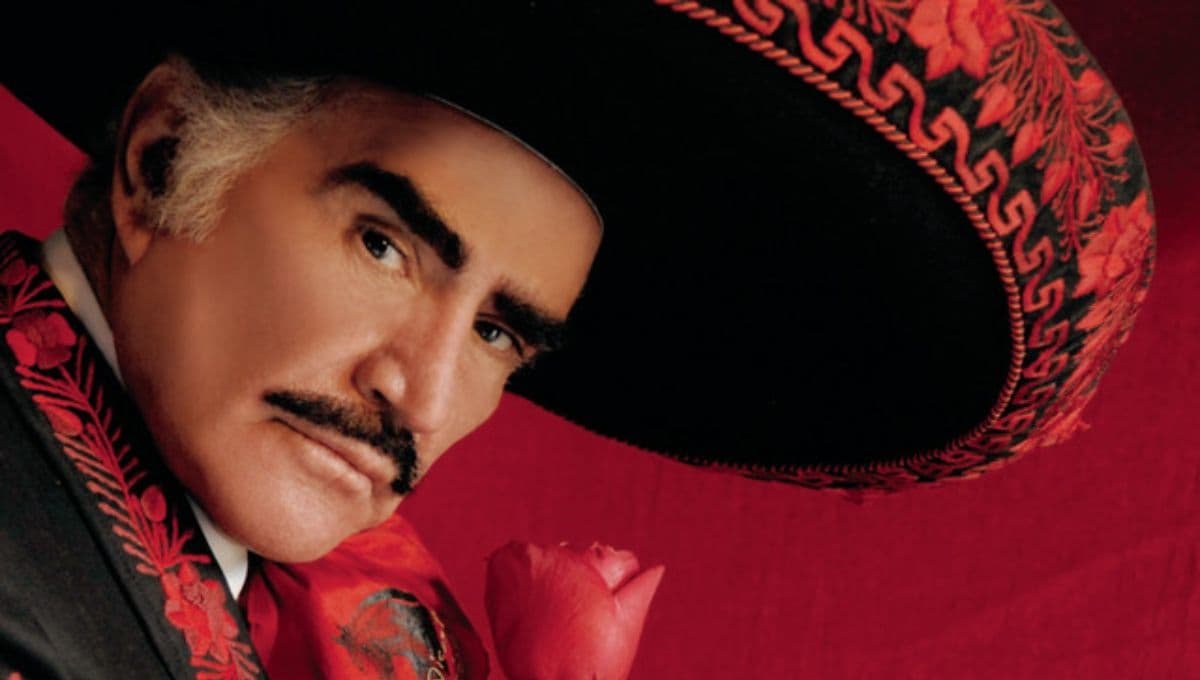 3 canciones con mariachi de Vicente Fernández para llorar por un amor maldito