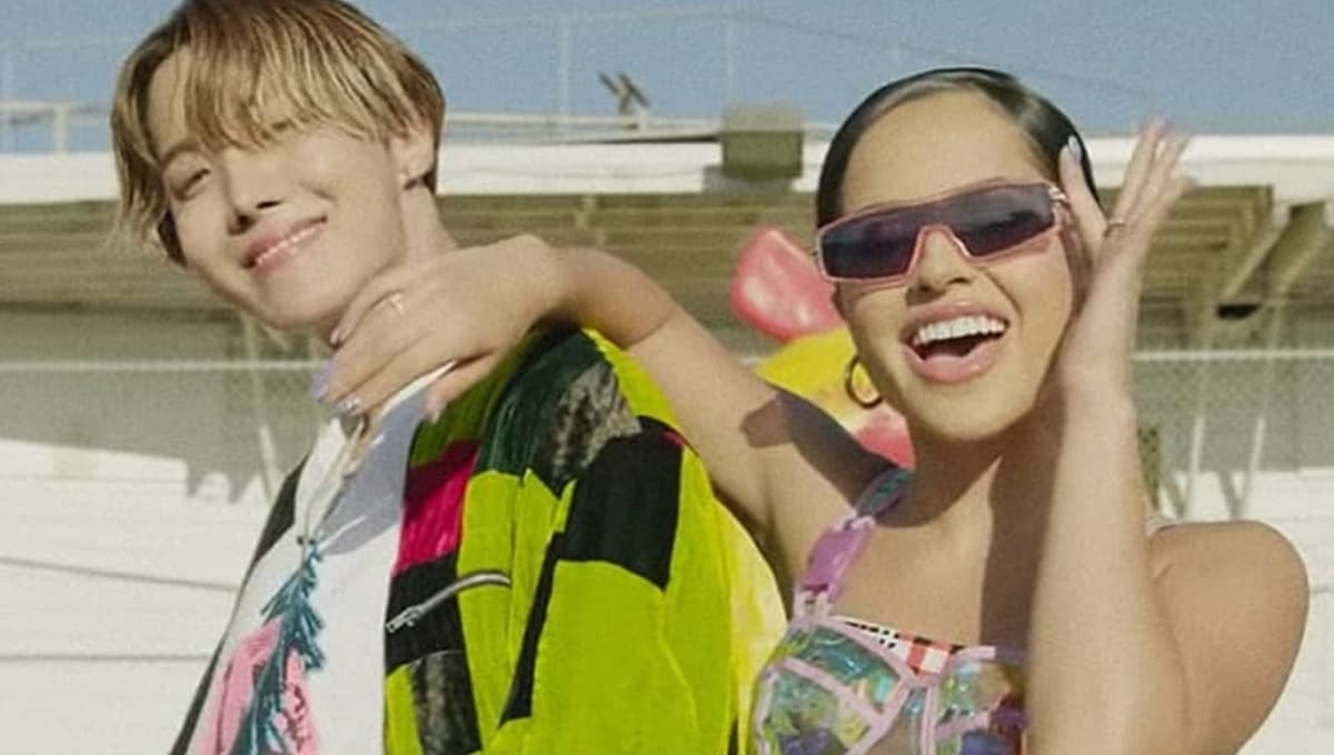 Becky G quiere aprender coreano para mostrarle respeto BTS por cantar en ESPAÑOL ‘Chicken Noodle Soup’