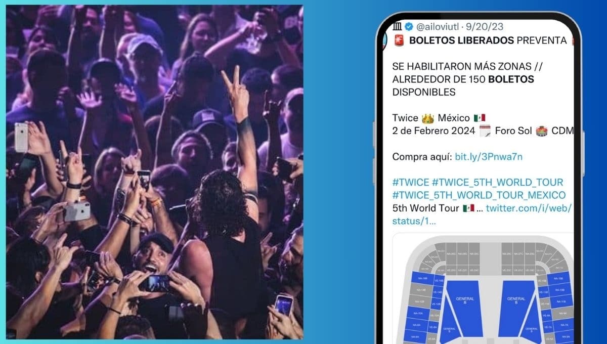 ¿Cómo saber cuando se liberan boletos en Ticketmaster?