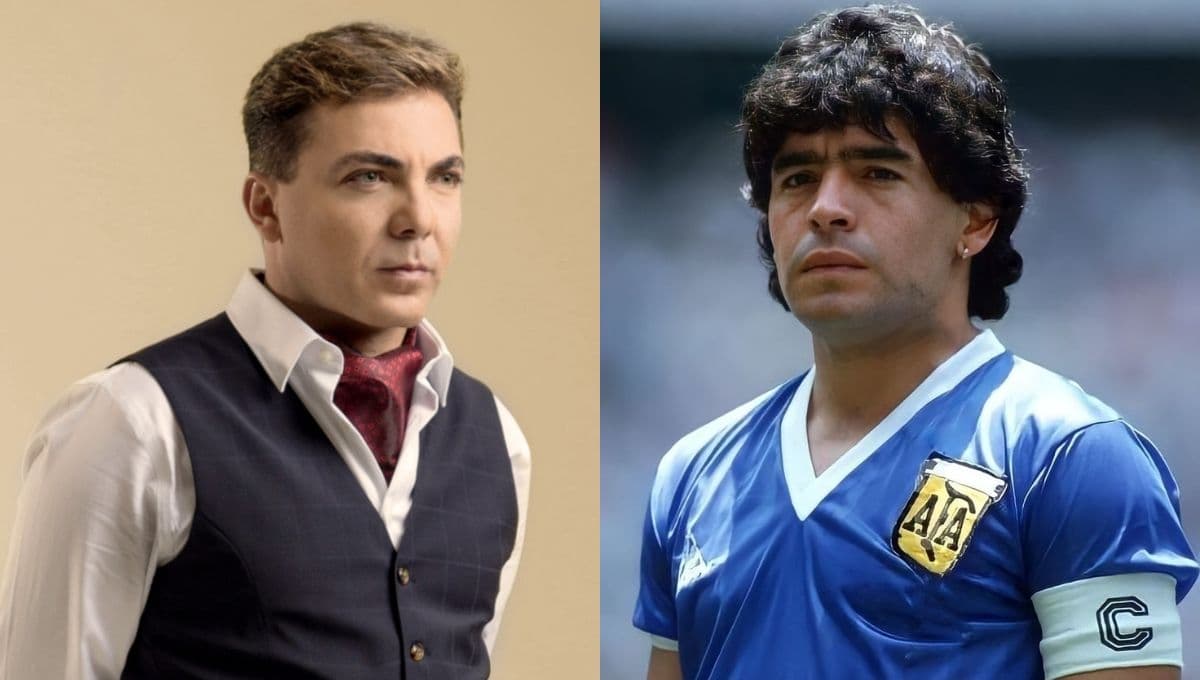 Cristian Castro revela que tuvo noche de fiesta y desenfreno con Maradona