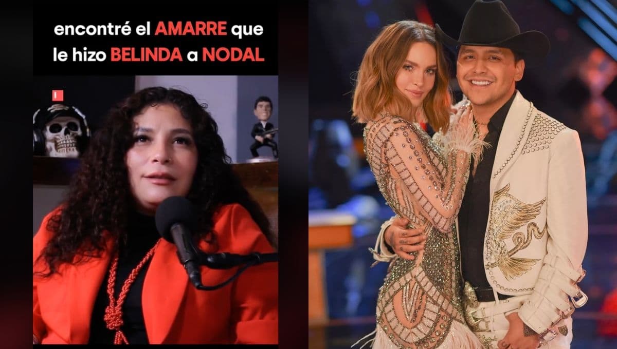 ¿Belinda le hizo un amarre a Nodal? aseguran que por eso se enfermó la mamá del cantante